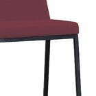 Cadeira Estofada Yanka Daf Mobiliário Marsala