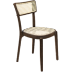 Cadeira Eva Ass Tela - Colonial/natural