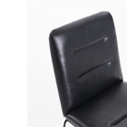 Cadeira Eva Empilhável Estrutura Em Ferro Preto Fino Móveis