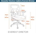 Cadeira Everest Diretor - Preta