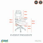 Cadeira Everest Presidente - Preta