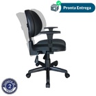Cadeira Executiva Back System Lisa Com Braços Reguláveis Cor