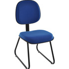 Cadeira Executiva Base Trapézio Em S Linha Robust Azul