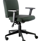 Cadeira Executiva Com Braços  Linha Alpha Verde