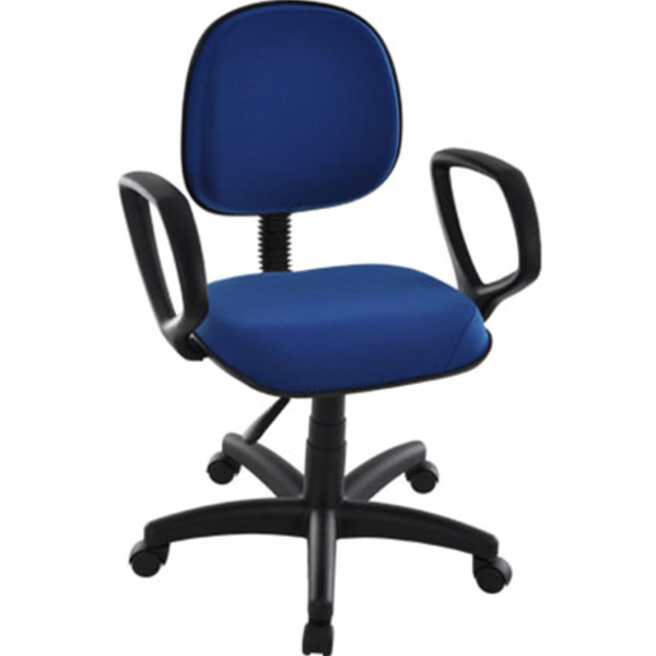 Cadeira Executiva Com Braços Linha Robust Azul