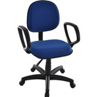 Cadeira Executiva Com Braços Linha Robust Azul Azul