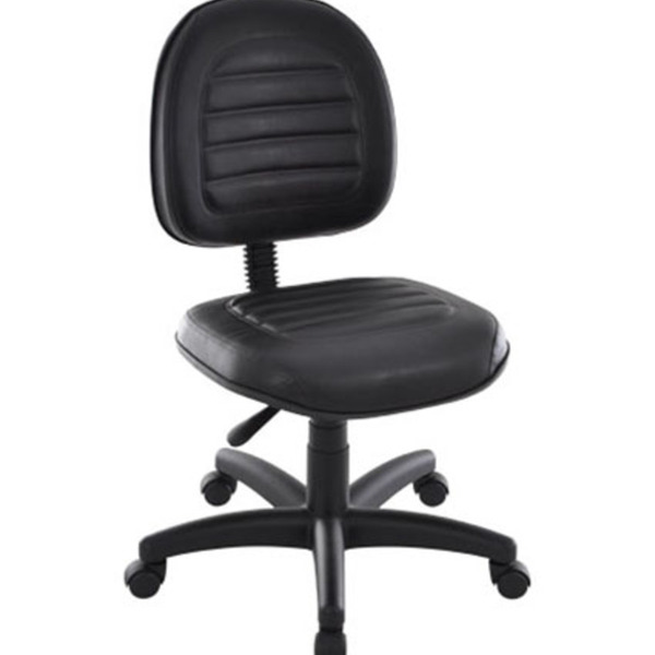 Cadeira Executiva Giratória Linha Office Gomada Preto Preto