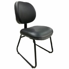 Cadeira Executiva Lisa Base Trapézio – Martiflex – Cor Preta