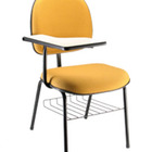 Cadeira Executiva Universitária Com Prancheta Linha Office Co