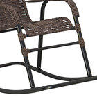 Cadeira Famais Balanço Ferro Liso Artesanal