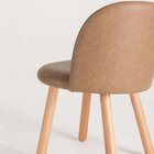 Cadeira Fante Madeira Maciça Yescasa Caramelo