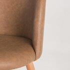 Cadeira Fante Madeira Maciça Yescasa Caramelo