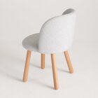 Cadeira Fante Madeira Maciça Yescasa Cinza