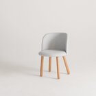 Cadeira Fante Madeira Maciça Yescasa Cinza