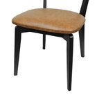 Cadeira Fendy Madeira Maciça Encosto Telinha Assento Estofado