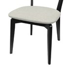 Cadeira Fendy Madeira Maciça Encosto Telinha Assento Estofado