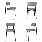 Cadeira Fixa Com 4 Pés 50 X 44,7 X 83,8 Cm Com 4 Unidades All