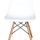 Cadeira Fixa Concha Eifel Branco