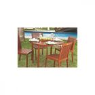 Cadeira Fixa De Madeira Jatobá Natural - Fitt