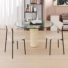 Cadeira Fixa Estofada Mynna Tecido