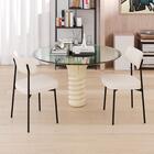 Cadeira Fixa Estofada Mynna Tecido