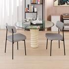 Cadeira Fixa Estofada Mynna Tecido