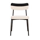 Cadeira Fixa Estofada Mynna Tecido Meclado