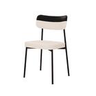 Cadeira Fixa Estofada Mynna Tecido Meclado