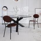 Cadeira Fixa Estofada Vintage Elipse