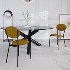 Cadeira Fixa Estofada Vintage Elipse