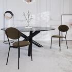 Cadeira Fixa Estofada Vintage Elipse