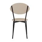 Cadeira Fixa Estofada Vintage Elipse