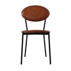 Cadeira Fixa Estofada Vintage Elipse