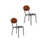 Cadeira Fixa Estofada Vintage Elipse C/02 Un.