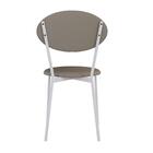 Cadeira Fixa Estofada Vintage Elipse C/02 Un. C/pés Brancos.