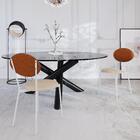 Cadeira Fixa Estofada Vintage Elipse C/02 Un. C/pés Brancos.