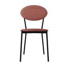 Cadeira Fixa Estofada Vintage Elipse C/04 Un.