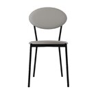 Cadeira Fixa Estofada Vintage Elipse Com 2 Unidades Saturno O