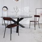 Cadeira Fixa Estofada Vintage Emília