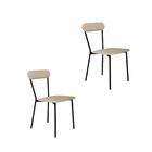 Cadeira Fixa Estofada Vintage Emília C/02 Un.