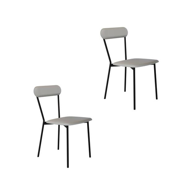 Cadeira Fixa Estofada Vintage Emília C/02 Un.