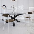 Cadeira Fixa Estofada Vintage Emília Com 4 Unidades Sand/bran