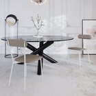 Cadeira Fixa Estofada Vintage Emília Com 4 Unidades Venus Cin