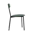 Cadeira Fixa Estofada Vintage Emília Verde