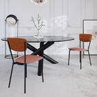 Cadeira Fixa Estofada Vintage Retrô