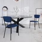 Cadeira Fixa Estofada Vintage Retrô C/02 Un.