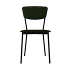 Cadeira Fixa Estofada Vintage Retrô C/02 Un.