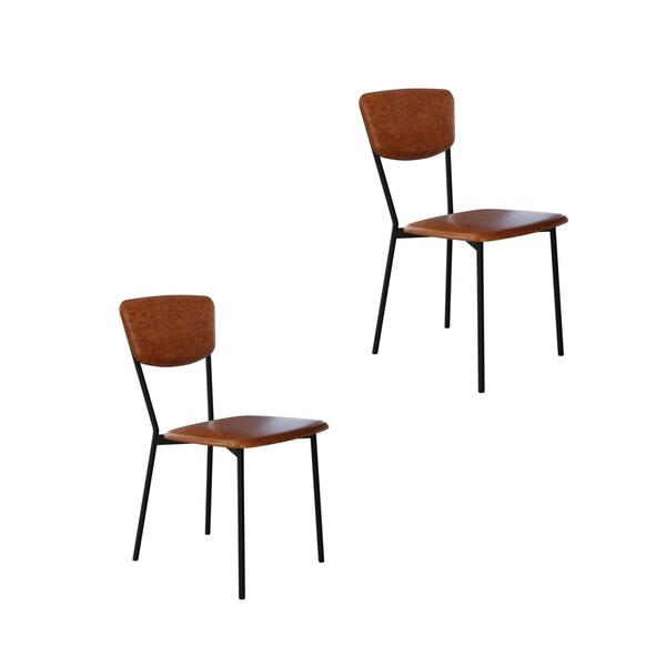 Cadeira Fixa Estofada Vintage Retrô C/02 Un.