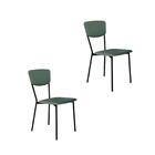 Cadeira Fixa Estofada Vintage Retrô C/02 Un.