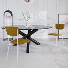 Cadeira Fixa Estofada Vintage Retrô C/02 Un. C/pés Brancos.